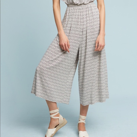 NWOT Anthropologie Maeve “Jamie” Wide-Leg Jumpsuit - Picture 3 of 5